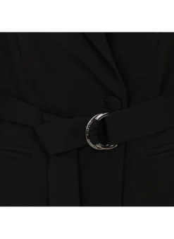 CLAUDIE PIERLOT VALAYA - Blazer Met Ceintuur En Lange Mouwen | Zwart -Kleding Winkel 2339585