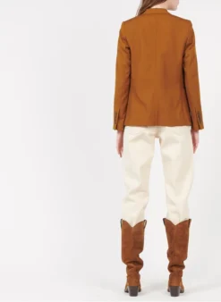 Sessun SIXTOJACQUARD - Wijde Top Met Boothals | Wit -Kleding Winkel 2480157