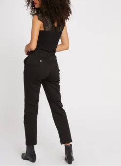 MORGAN Mouwloze Top Met Inzetstukken | Zwart -Kleding Winkel 2610965