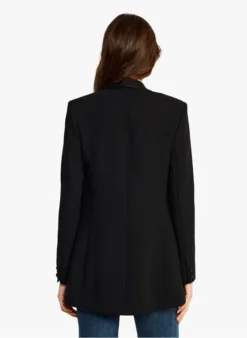 CLAUDIE PIERLOT VAINQUEUR - Jasje Met Sjaalkraag | Zwart -Kleding Winkel 3111011