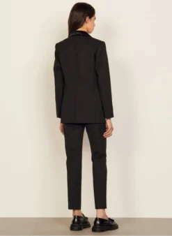 Sandro HELLA - Jasje Met Reverskraag | Zwart 11 Sandro HELLA - Jasje Met Reverskraag | Zwart -Kleding Winkel 3218122