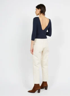 BODY DOS - Zwangerschapsbody Katoenblend | Blauw -Kleding Winkel 3910388