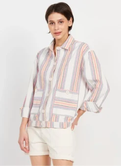 UOMO - Licht, Gestreept Jasje | Veelkleurig