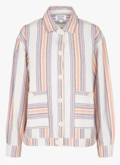 UOMO - Licht, Gestreept Jasje | Veelkleurig -Kleding Winkel 3923174