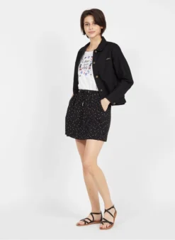 Katoenen Spijkerjasje | Zwart 11 Katoenen Spijkerjasje | Zwart -Kleding Winkel 3946660