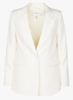 YAS Ruimvallende Blazer | Wit -Kleding Winkel 3947976