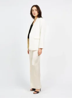 YAS Ruimvallende Blazer | Wit -Kleding Winkel 3969715