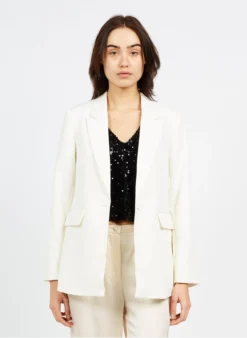 YAS Ruimvallende Blazer | Wit
