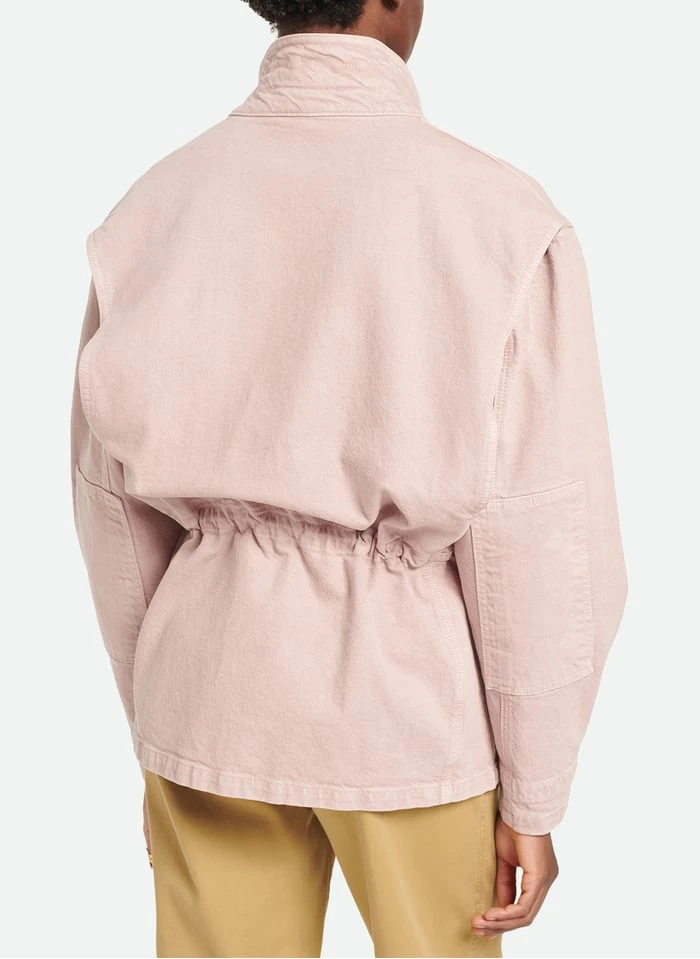 Vanessa Bruno TITOUEN - Oversized Katoenen Jasje | Roze 2 Vanessa Bruno TITOUEN - Oversized Katoenen Jasje | Roze - Afbeelding 2