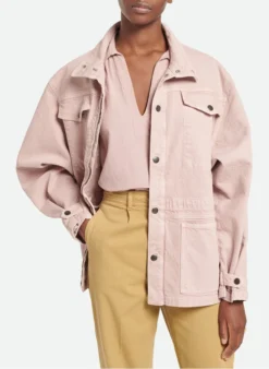 Vanessa Bruno TITOUEN - Oversized Katoenen Jasje | Roze