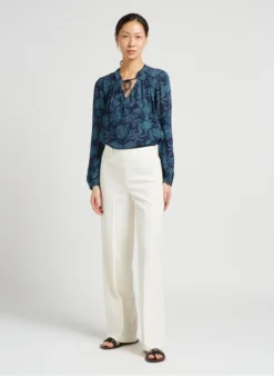 MAISON 123 TALISMA - Top Met Tuniekhals En Print | Jeans Verschoten -Kleding Winkel 4008263