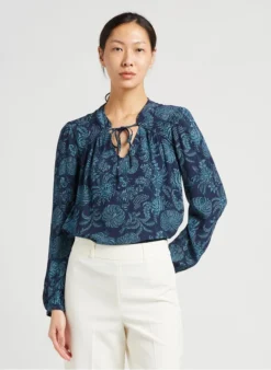 MAISON 123 TALISMA - Top Met Tuniekhals En Print | Jeans Verschoten