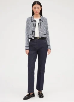 CLAUDIE PIERLOT MICBIS - Jack Van Viscosemix Met Borduurwerk | -Kleding Winkel 4009159