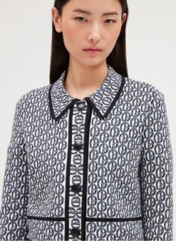 CLAUDIE PIERLOT MICBIS - Jack Van Viscosemix Met Borduurwerk | -Kleding Winkel 4009161