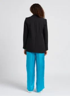 Vila Rechte Blazer | Zwart -Kleding Winkel 4010459