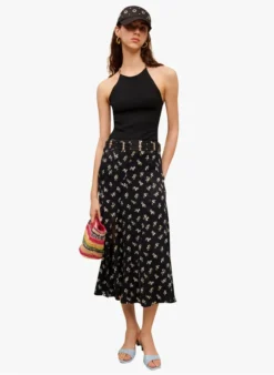 Maje MORISSON - Mouwloze Top Van Viscosemix | Zwart -Kleding Winkel 4010908