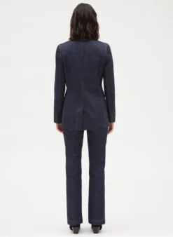 CLAUDIE PIERLOT VINTAGE - Blazer Van Katoenen Spijkerstof | Jeans Onbewerkt -Kleding Winkel 4013440