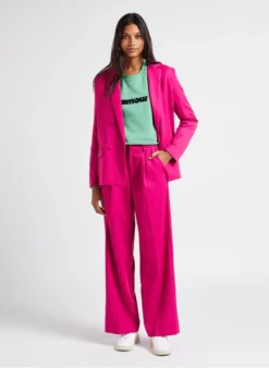 INTIMIDANTE - Rechte Blazer Met Knopen | Roze -Kleding Winkel 4023522