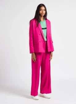 INTIMIDANTE - Rechte Blazer Met Knopen | Roze -Kleding Winkel 4023526