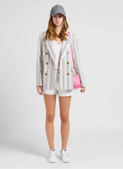 Scotch And Soda Gestreepte Blazer | Gestreepte -Kleding Winkel 4024022