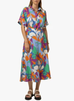 FRNCH CHERYN - Ruimvallende Top Met Klassieke Kraag | Veelkleurig -Kleding Winkel 4041380