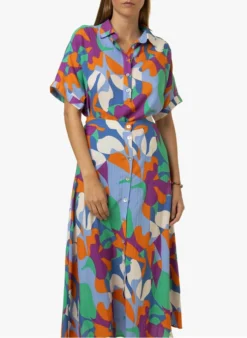 FRNCH CHERYN - Ruimvallende Top Met Klassieke Kraag | Veelkleurig