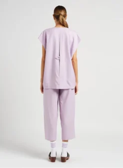 American Vintage TABINSVILLE - Oversized Wollen Blazer | Violet -Kleding Winkel 4043699