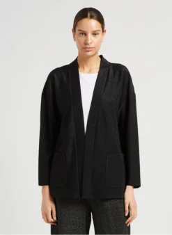 LE TEMPS DES CERISES SOBRADO - Kimonojasje Met Pailletten | Zwart