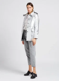 Ikks Jasje Met Afneembare Capuchon | Zilver -Kleding Winkel 4051718