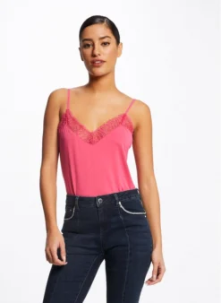 MORGAN Topje | Roze -Kleding Winkel 4054359