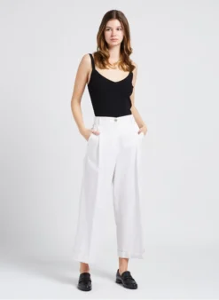 IRO POSALA - Top Met V-hals En Schouderbandjes | Zwart 14 IRO POSALA - Top Met V-hals En Schouderbandjes | Zwart -Kleding Winkel 4058564