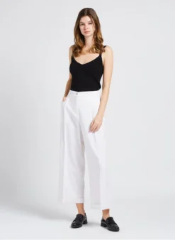 IRO POSALA - Top Met V-hals En Schouderbandjes | Zwart 11 IRO POSALA - Top Met V-hals En Schouderbandjes | Zwart -Kleding Winkel 4058567