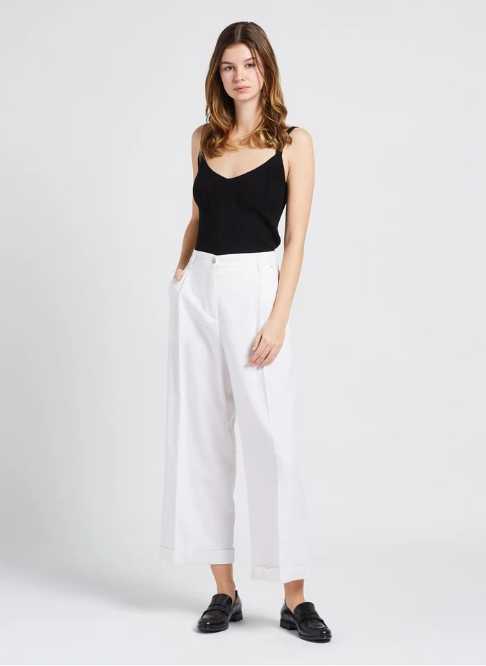 IRO POSALA - Top Met V-hals En Schouderbandjes | Zwart 4 IRO POSALA - Top Met V-hals En Schouderbandjes | Zwart - Afbeelding 4