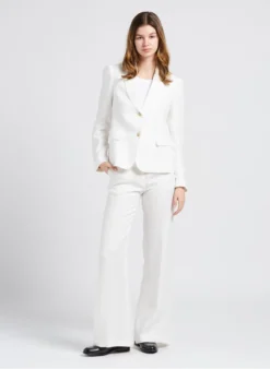 VANESSA - Linnen Blazer | Beige -Kleding Winkel 4058736