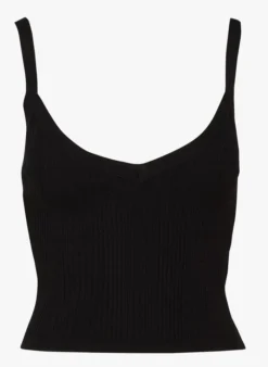 IRO POSALA - Top Met V-hals En Schouderbandjes | Zwart 10 IRO POSALA - Top Met V-hals En Schouderbandjes | Zwart -Kleding Winkel 4058925