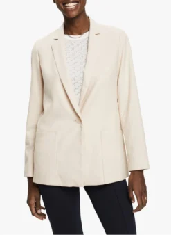 ESPRIT Rechte Blazer | Beige