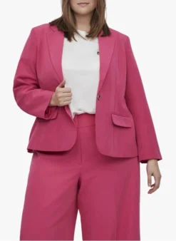 Getailleerde Blazer | Roze