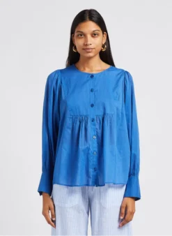 STELLA FOREST JOANNA - Katoenen Top | Blauw