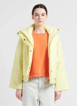 Rains FUSE W JACKET - Nylon Jasje Met Opstaande Kraag | Geel