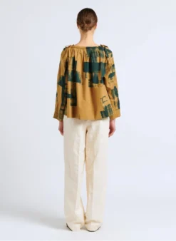 Soeur UKI - Blouse Van Poplin Katoen Met Print | Veelkleurig -Kleding Winkel 4092321