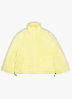 Rains FUSE W JACKET - Nylon Jasje Met Opstaande Kraag | Geel -Kleding Winkel 4092726