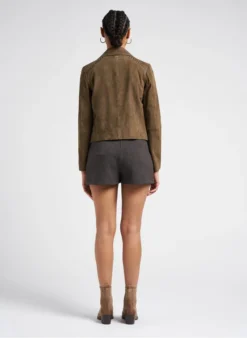 Ikks Suède Jack | Kaki 8 Ikks Suède Jack | Kaki -Kleding Winkel 4102726