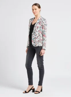 Ikks Jasje Met Reverskraag En Bloemenprint | Wit 10 Ikks Jasje Met Reverskraag En Bloemenprint | Wit -Kleding Winkel 4110119