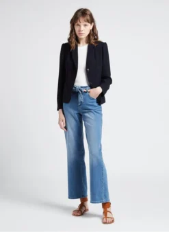 VANESSA - Getailleerde Blazer | Blauw -Kleding Winkel 4110460