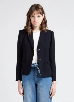 VANESSA - Getailleerde Blazer | Blauw