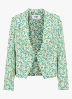 LE TEMPS DES CERISES TASHA - Jasje Met Sjaalkraag En Bloemmotief | Veelkleurig 8 LE TEMPS DES CERISES TASHA - Jasje Met Sjaalkraag En Bloemmotief | Veelkleurig -Kleding Winkel 4113541