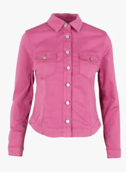 LE TEMPS DES CERISES Jasje Van Stretchkatoen Met Klassieke Kraag | Veelkleurig -Kleding Winkel 4113813