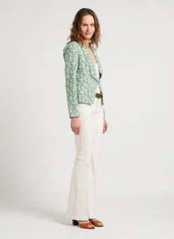 LE TEMPS DES CERISES TASHA - Jasje Met Sjaalkraag En Bloemmotief | Veelkleurig 9 LE TEMPS DES CERISES TASHA - Jasje Met Sjaalkraag En Bloemmotief | Veelkleurig -Kleding Winkel 4121117