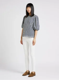 MAISON 123 TREMA - Blouse Met Engels Kant Katoenblend | Jeans Verschoten 8 MAISON 123 TREMA - Blouse Met Engels Kant Katoenblend | Jeans Verschoten -Kleding Winkel 4121265