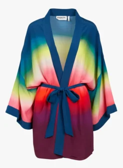 ESSENTIEL ANTWERP DEVOTED - Wijde Kimono Met Kleurverloop | Roze -Kleding Winkel 4122264
